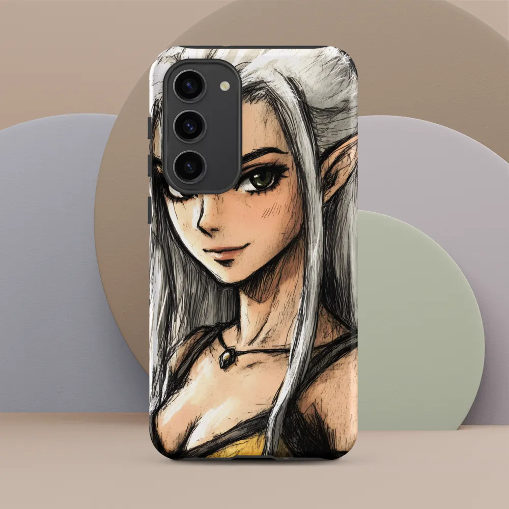 Ethereal Elegance: The Elf's Portrait