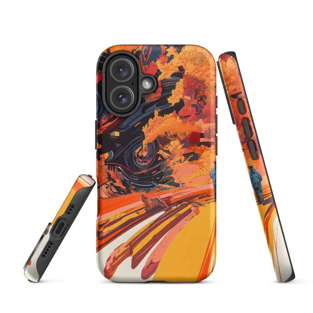 Journey Through a Surreal Landscape | Phone Case