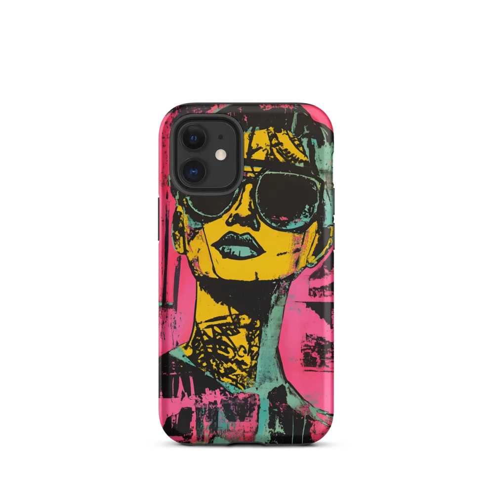 Confident Portrait in Neon Colors