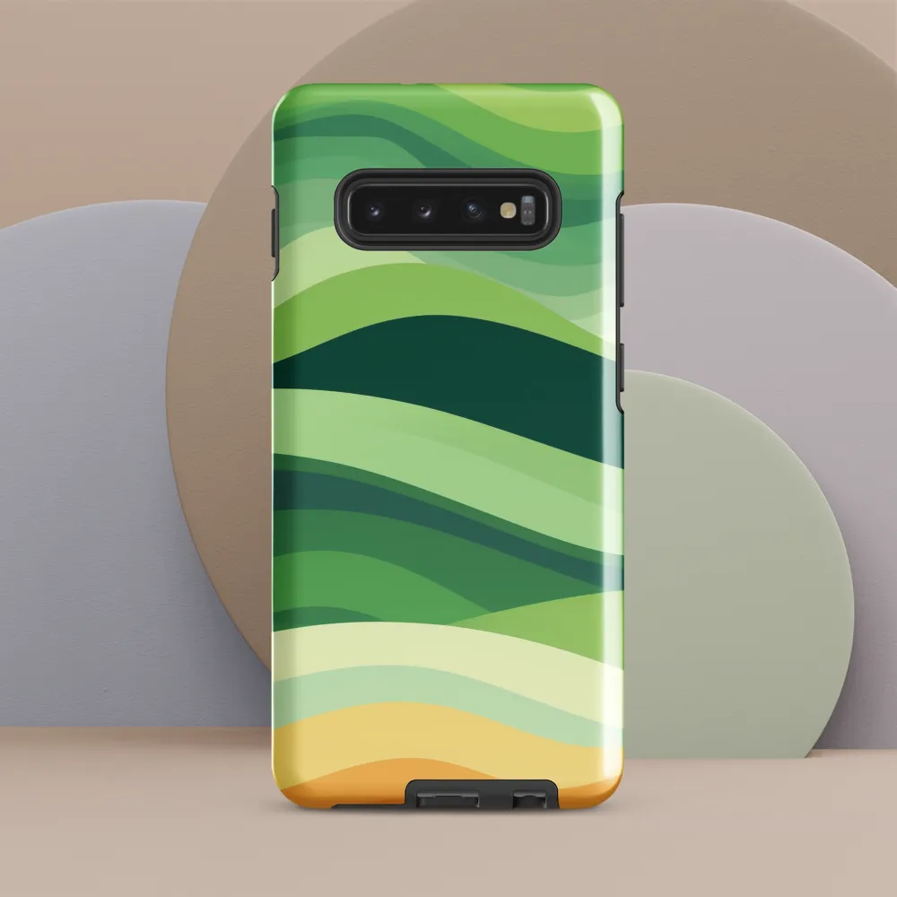 Waves of Tranquility | Phone Case |  S10 Plus | Tough Case | Glossy