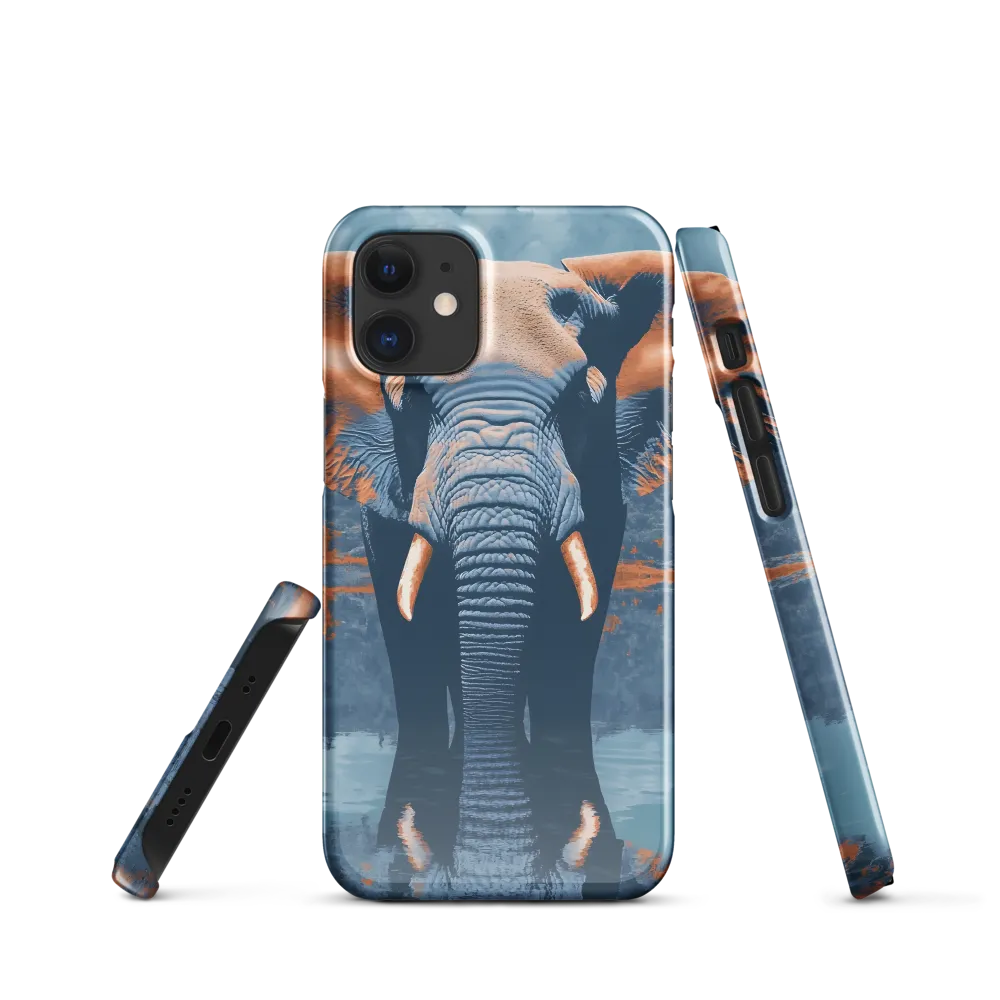 Majestic Reflection: The Elephant's Serenade