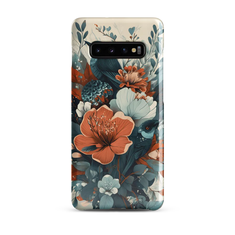 Serenity in Bloom | Phone Case |  S10 Plus | Snap Case | Glossy