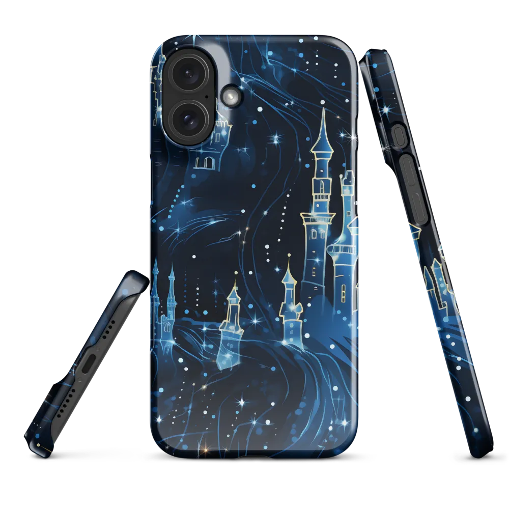 Dreamy Castles in a Starry Sky | Phone Case |  16 Plus | Snap Case | Glossy
