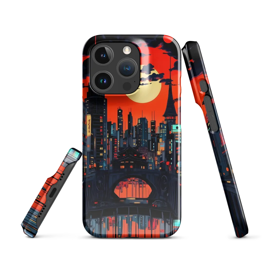 Nightfall in a Neon City