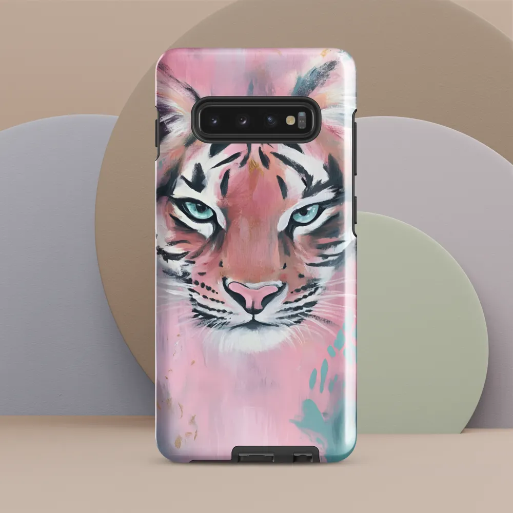 Gaze of the Tiger | Phone Case |  S10 Plus | Tough Case | Glossy