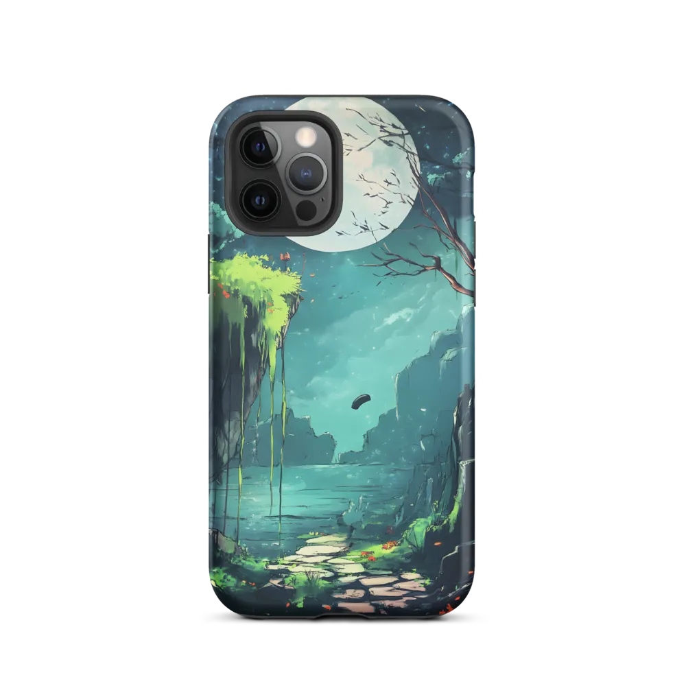 Moonlit Serenity: A Fantastical Landscape