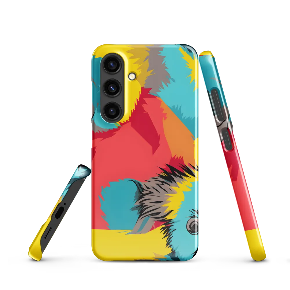 Whimsical Koalas in Vibrant Colors | Phone Case |  S24 | Snap Case | Glossy
