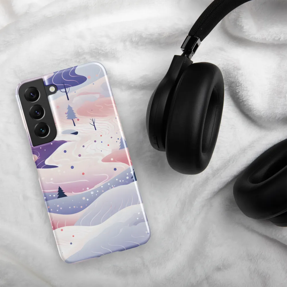 Dreamy Winter Landscape | Phone Case |  S22 | Snap Case | Glossy