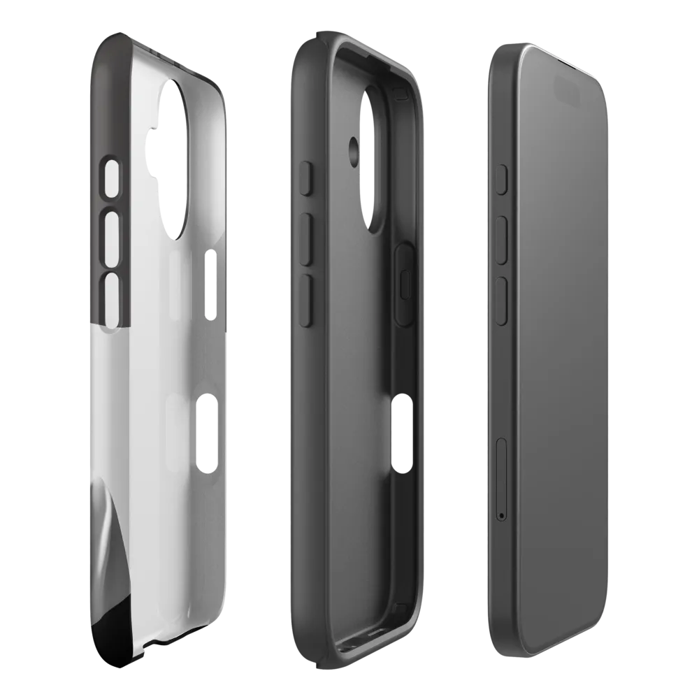 Serenity in Monochrome | Phone Case |  16 | Tough Case | Matte