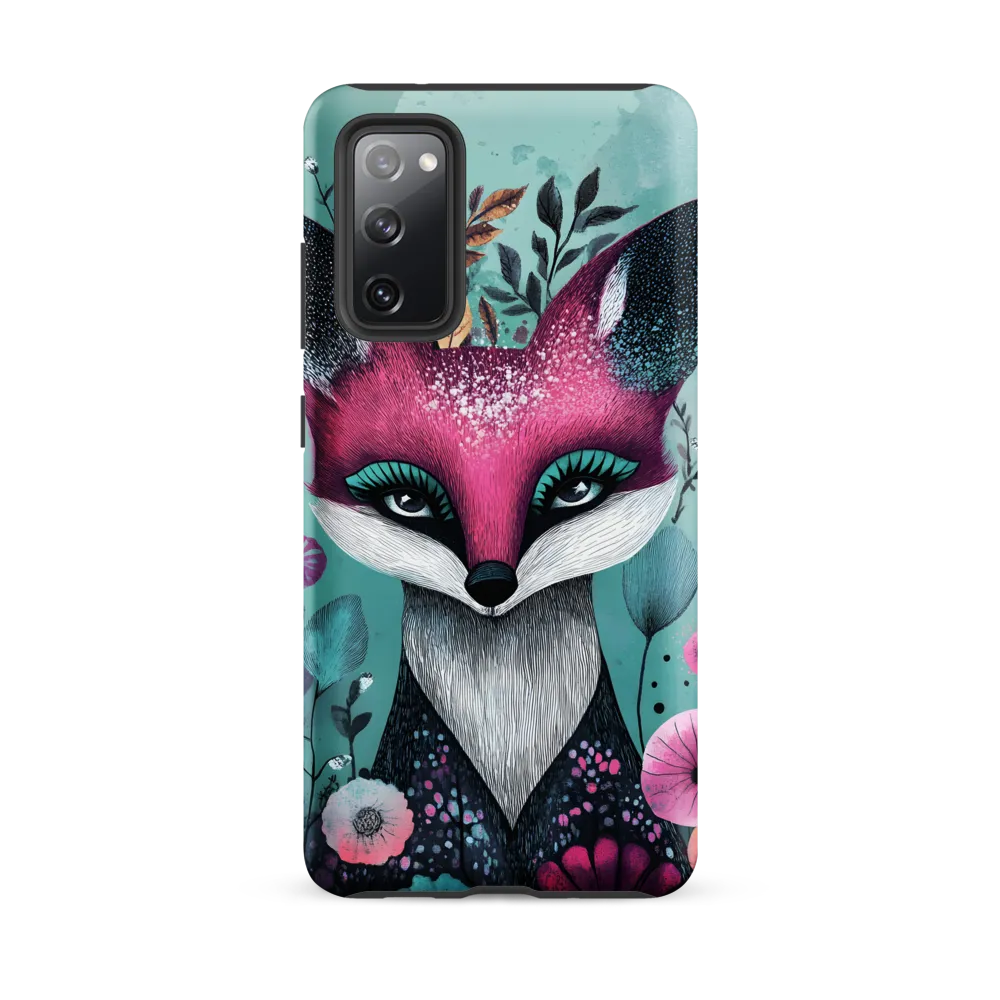 Whimsical Fox Among Blossoms | Phone Case |  S20 FE | Tough Case | Matte