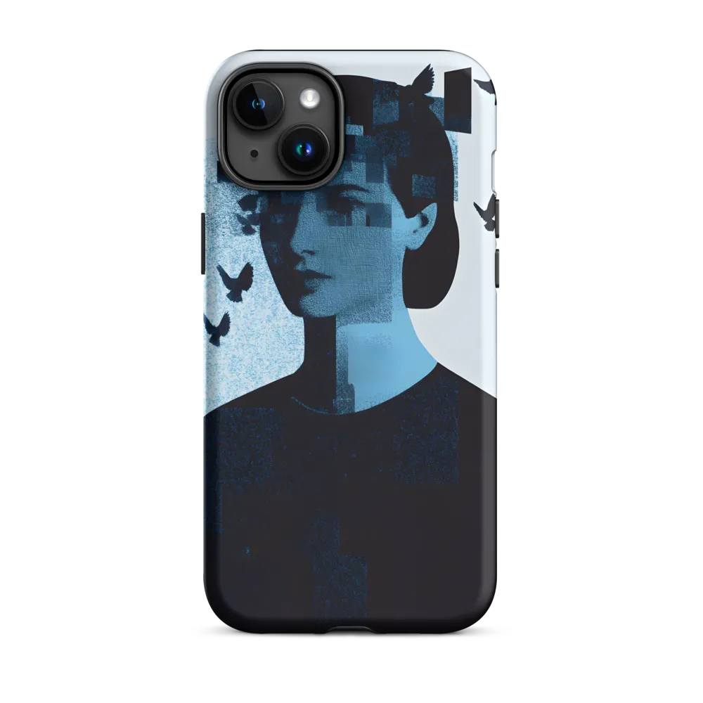 Fragmented Reflections | Phone Case |  15 Plus | Tough Case | Matte
