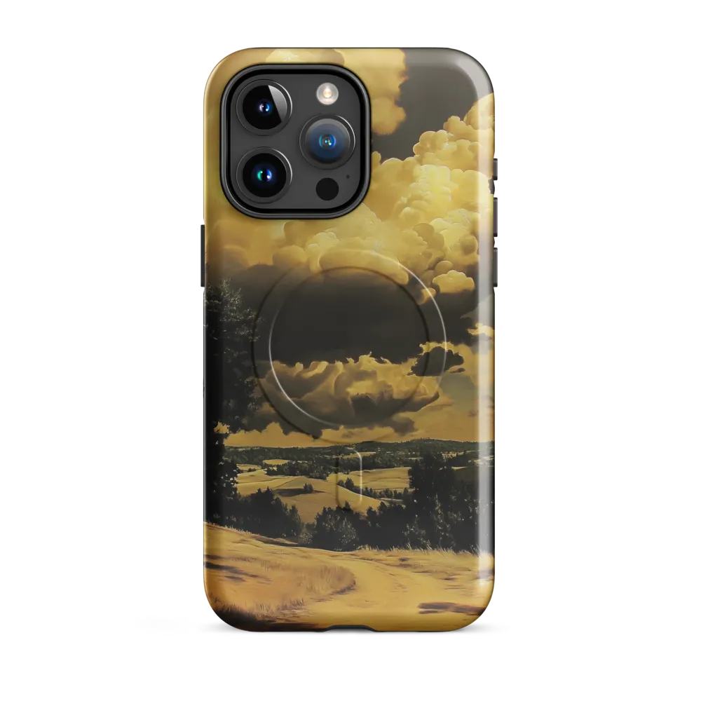 Golden Serenity in the Landscape