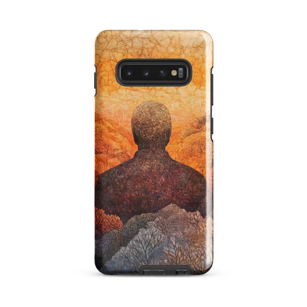 Reflections of Solitude | Phone Case |  S10 Plus | Tough Case | Glossy