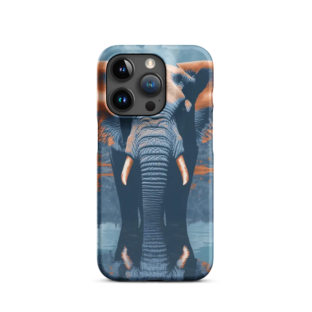 Majestic Reflection: The Elephant's Serenade