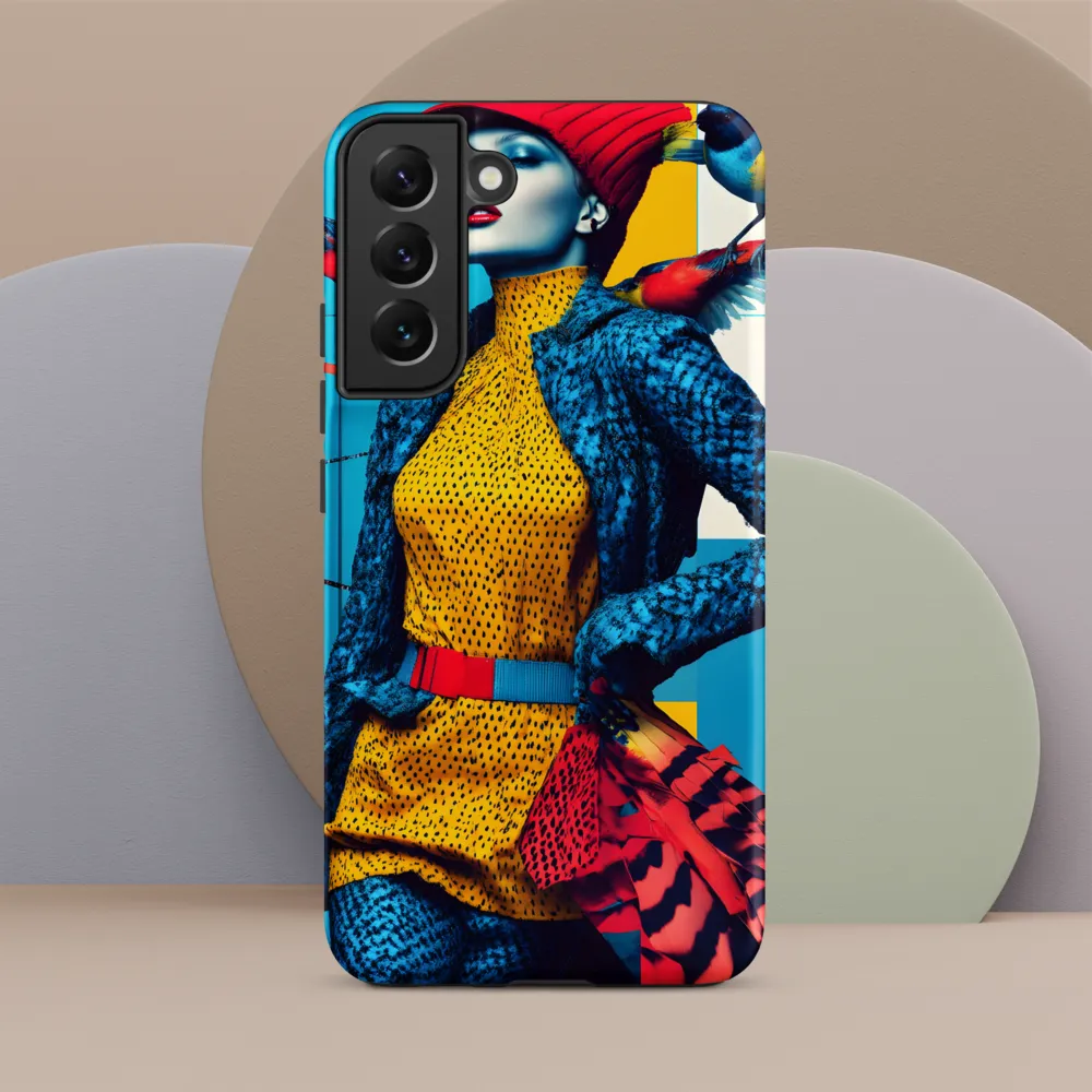 Vibrant Fusion of Nature and Fashion