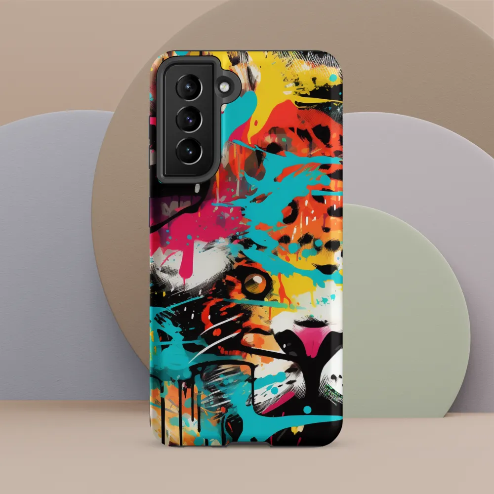 Fierce Fusion: Tiger and Lion in Graffiti