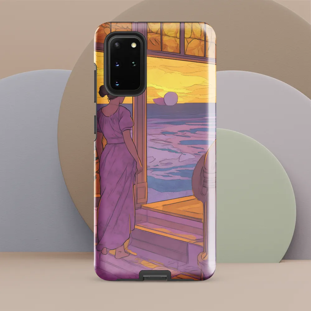 Whispers of the Sunset | Phone Case |  S20 Plus | Tough Case | Glossy