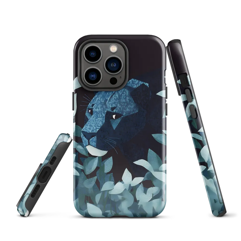 Lurking Blue: The Panther's Gaze