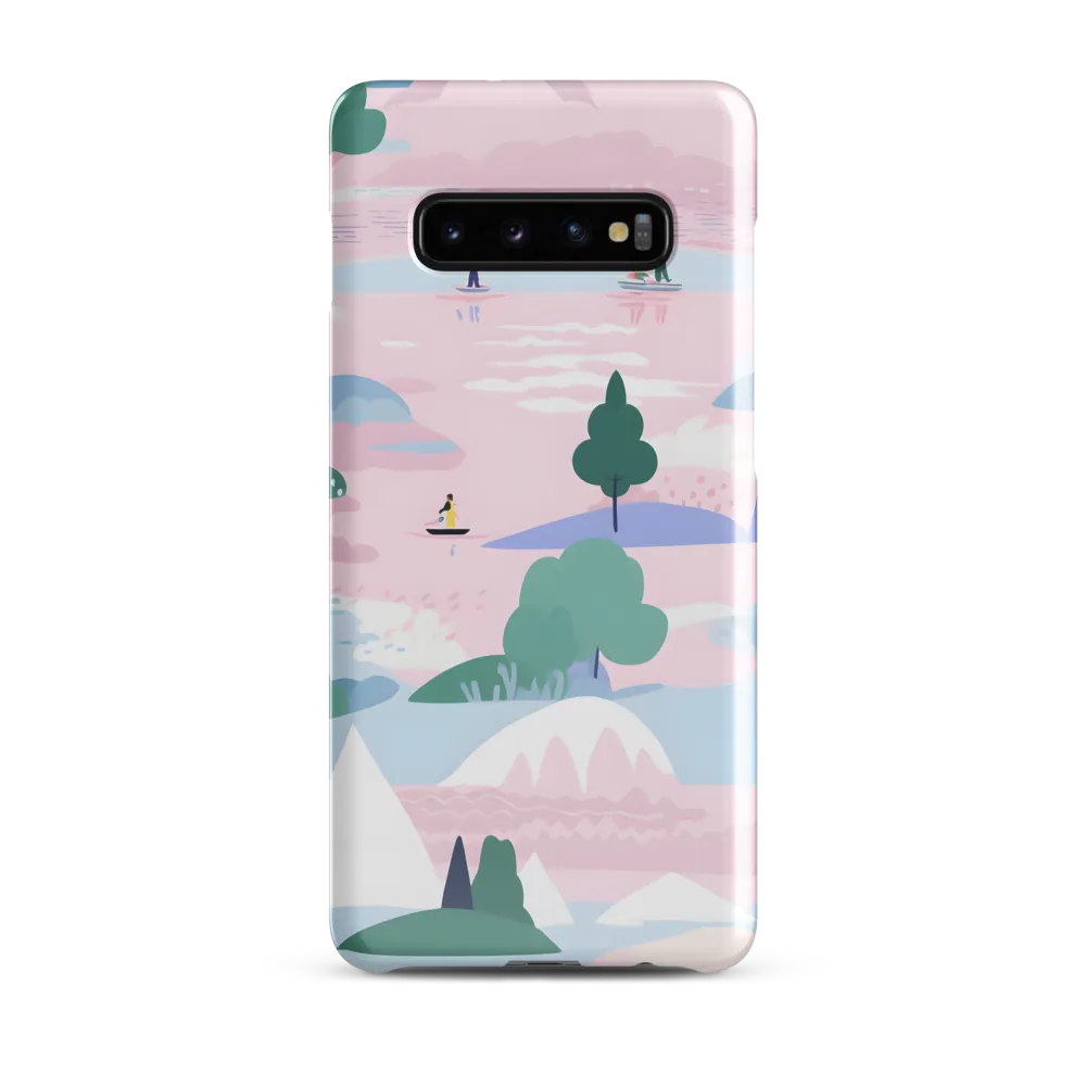 Whimsical Reflections: A Journey Through Landscapes | Phone Case |  S10 Plus | Snap Case | Glossy