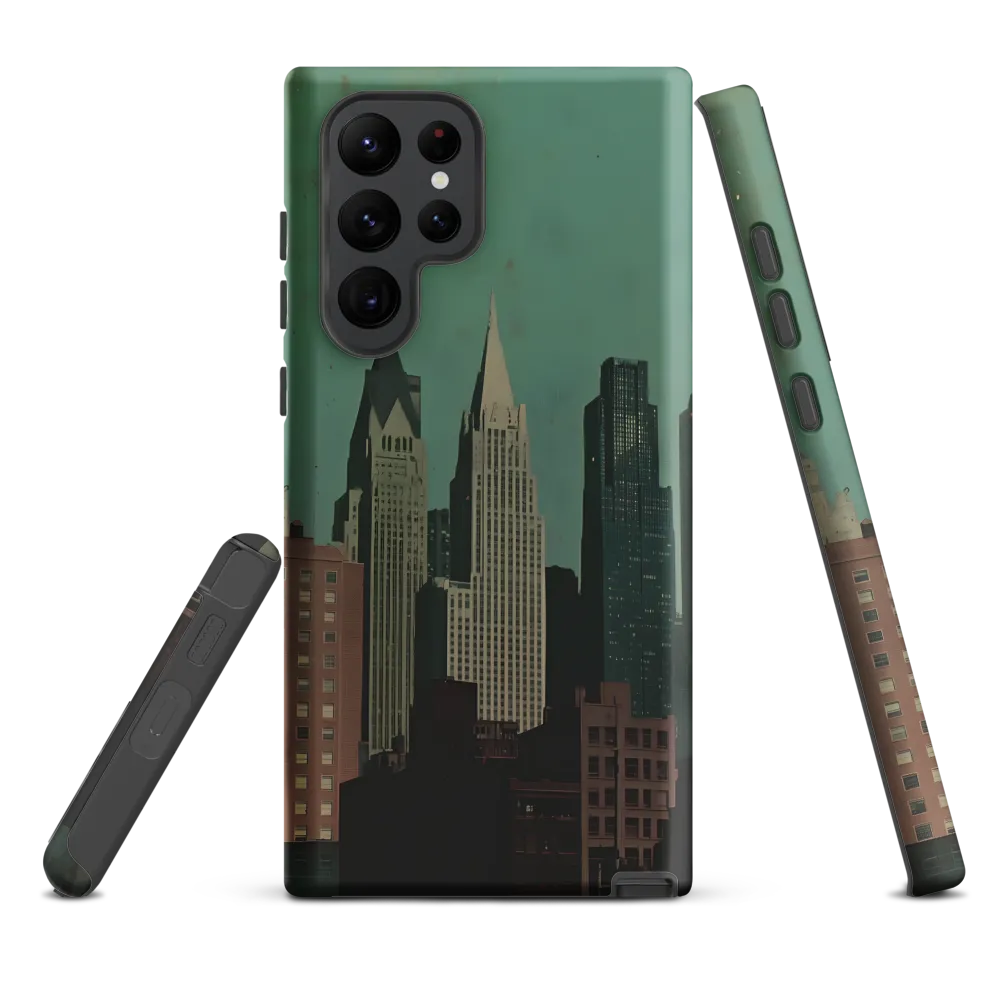 Urban Nostalgia: A Retro Cityscape