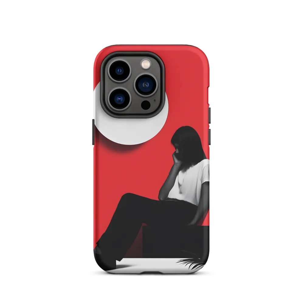 Contemplation in Red