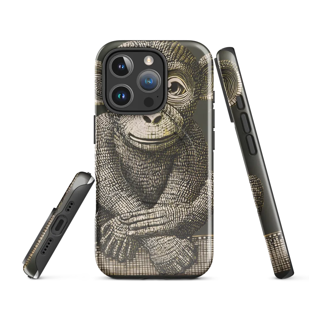 Intricate Primate Portrait