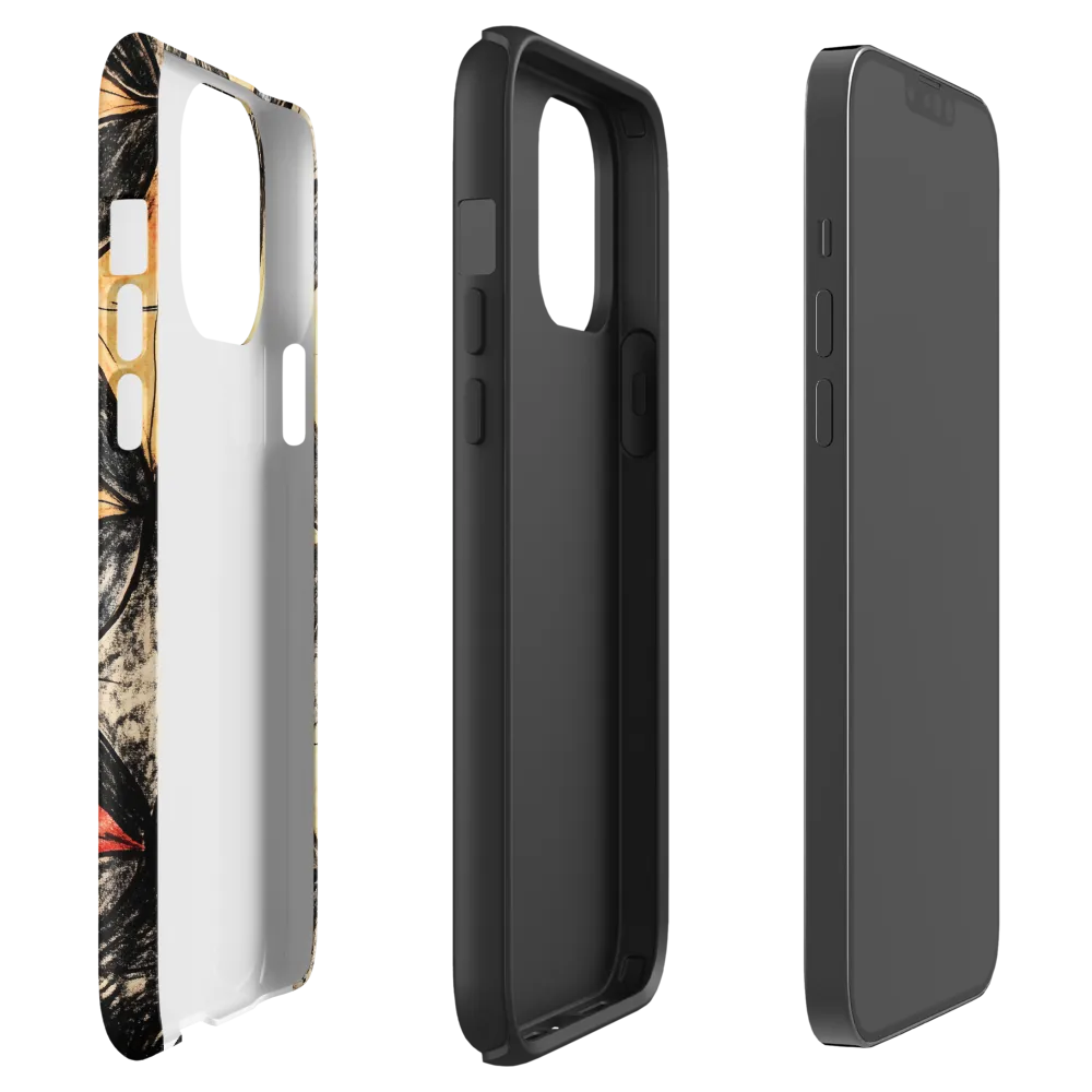 Geometric Harmony | Phone Case |  13 Pro Max | Tough Case | Matte