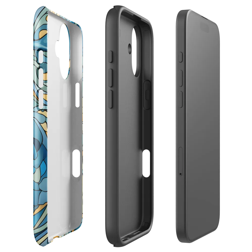 Dancing Waves of the Ocean | Phone Case |  16 Plus | Tough Case | Glossy