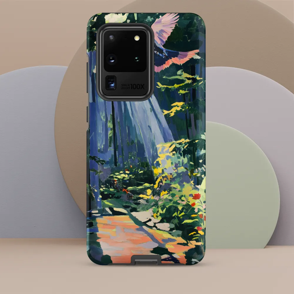 Flight of Light: A Serene Forest