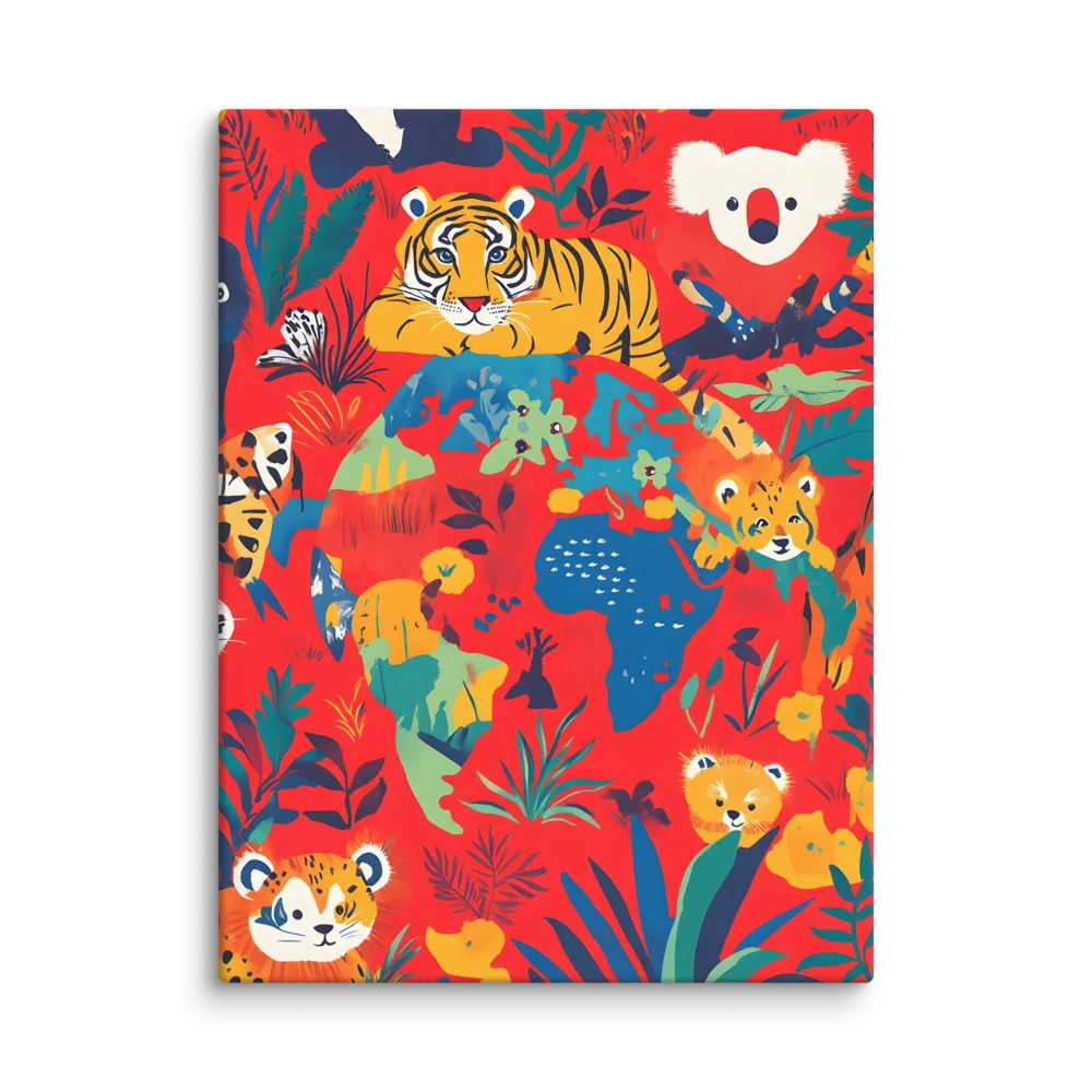 Wild Wonders of the Globe | Canvas | 30″×40″