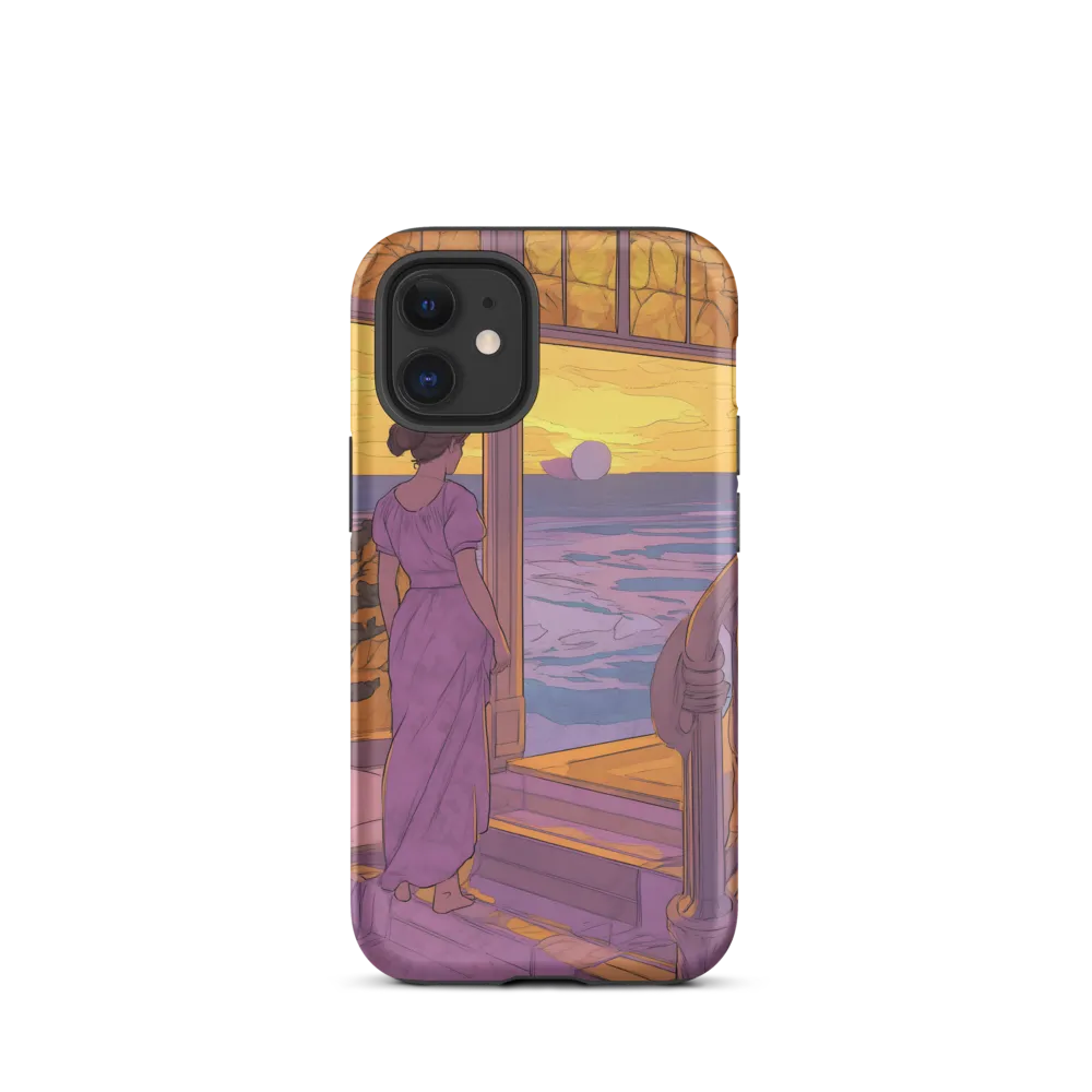 Whispers of the Sunset | Phone Case |  12 mini | Tough Case | Matte