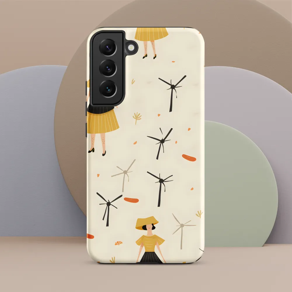 Whimsical Patterns of Nature and Femininity