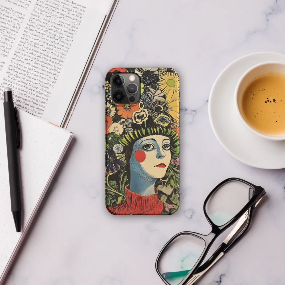 Floral Whimsy: A Portrait of Nature's Embrace
