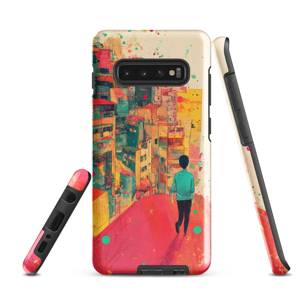 Urban Dreams: A Journey Through Color | Phone Case |  S10 Plus | Tough Case | Glossy