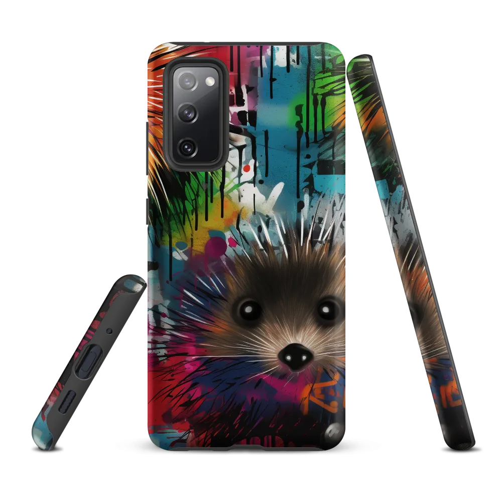 Whimsical Hedgehogs in a Kaleidoscopic Wonderland