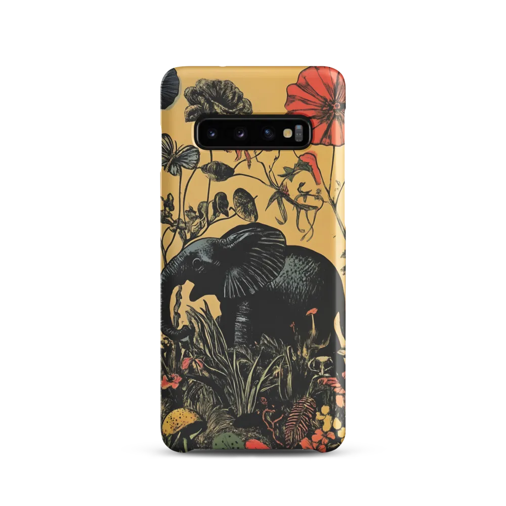 Floral Majesty: The Elephant's Sanctuary