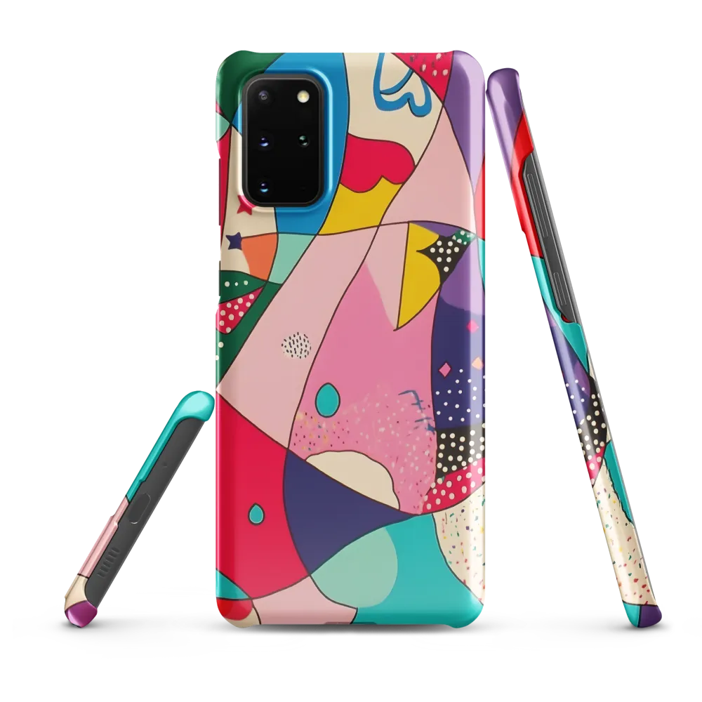 Playful Geometry in Color | Phone Case |  S20 Plus | Snap Case | Glossy