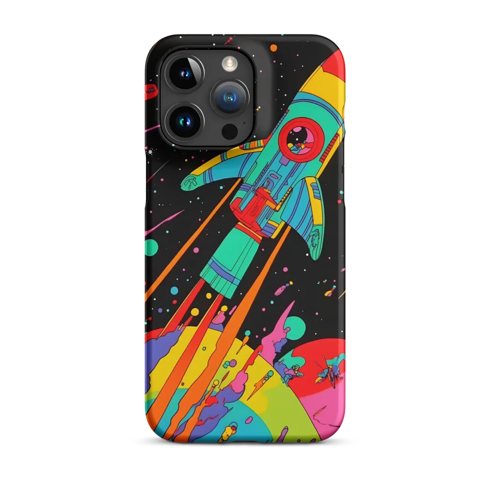 Cosmic Voyage: The Neon Lift-Off