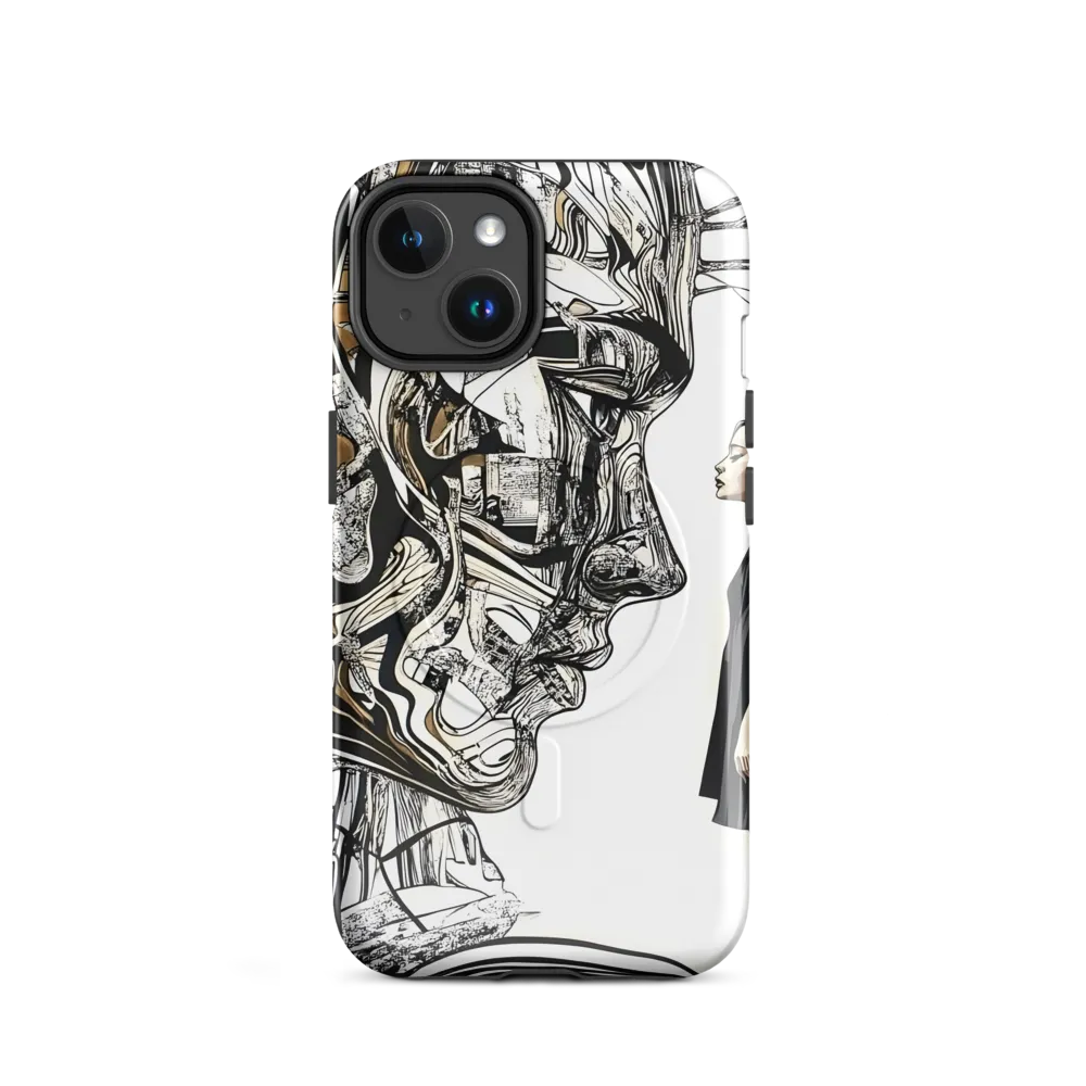 Reflections of Duality | Phone Case |  14 | MagSafe® Tough Case | Glossy