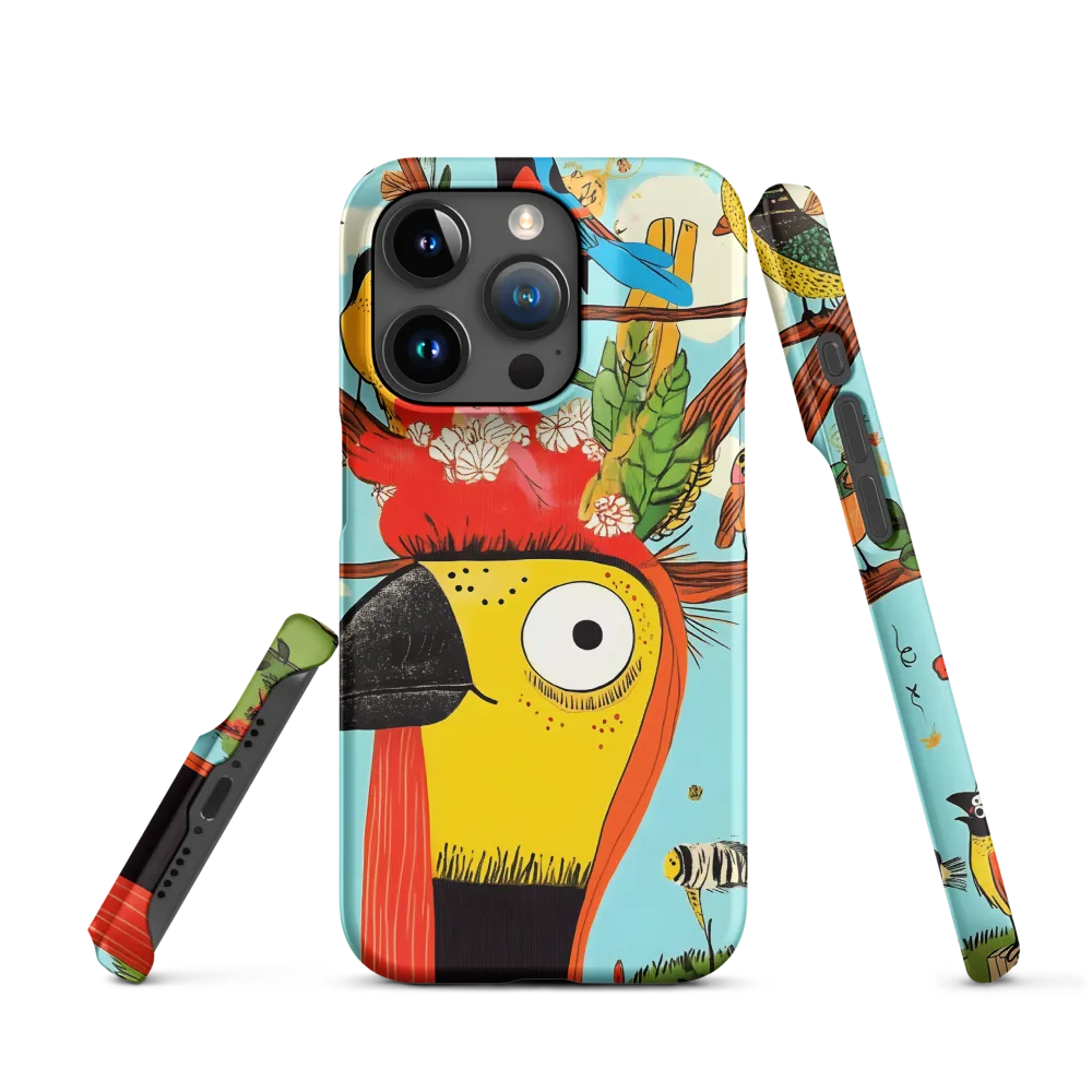 Toucan with Floral Crown