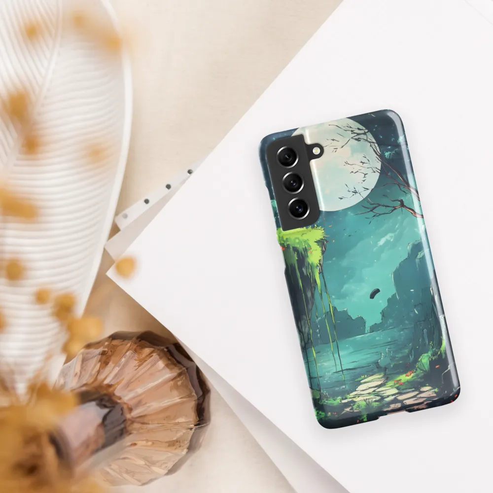 Moonlit Serenity: A Fantastical Landscape