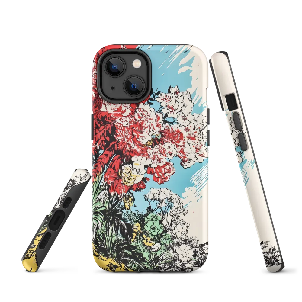 Floral Symphony in Bold Colors