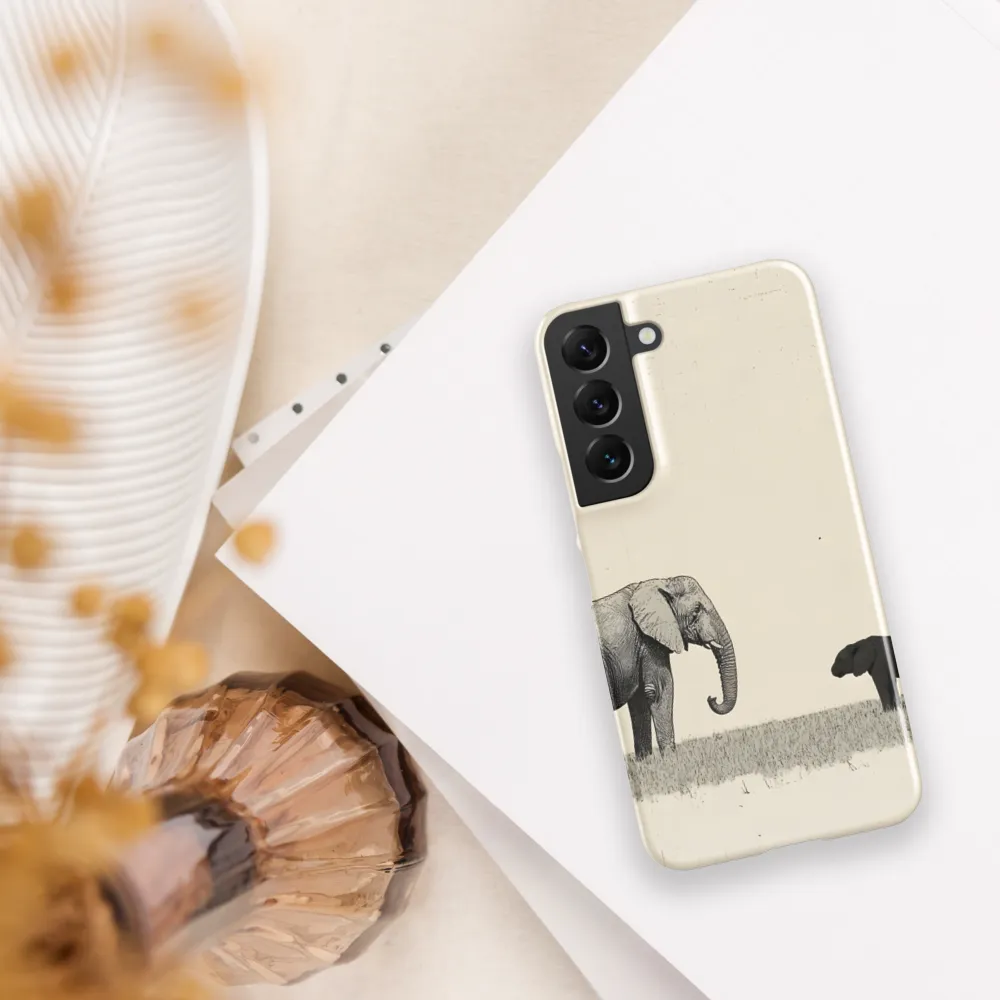 Contrasting Companions | Phone Case |  S22 | Snap Case | Glossy