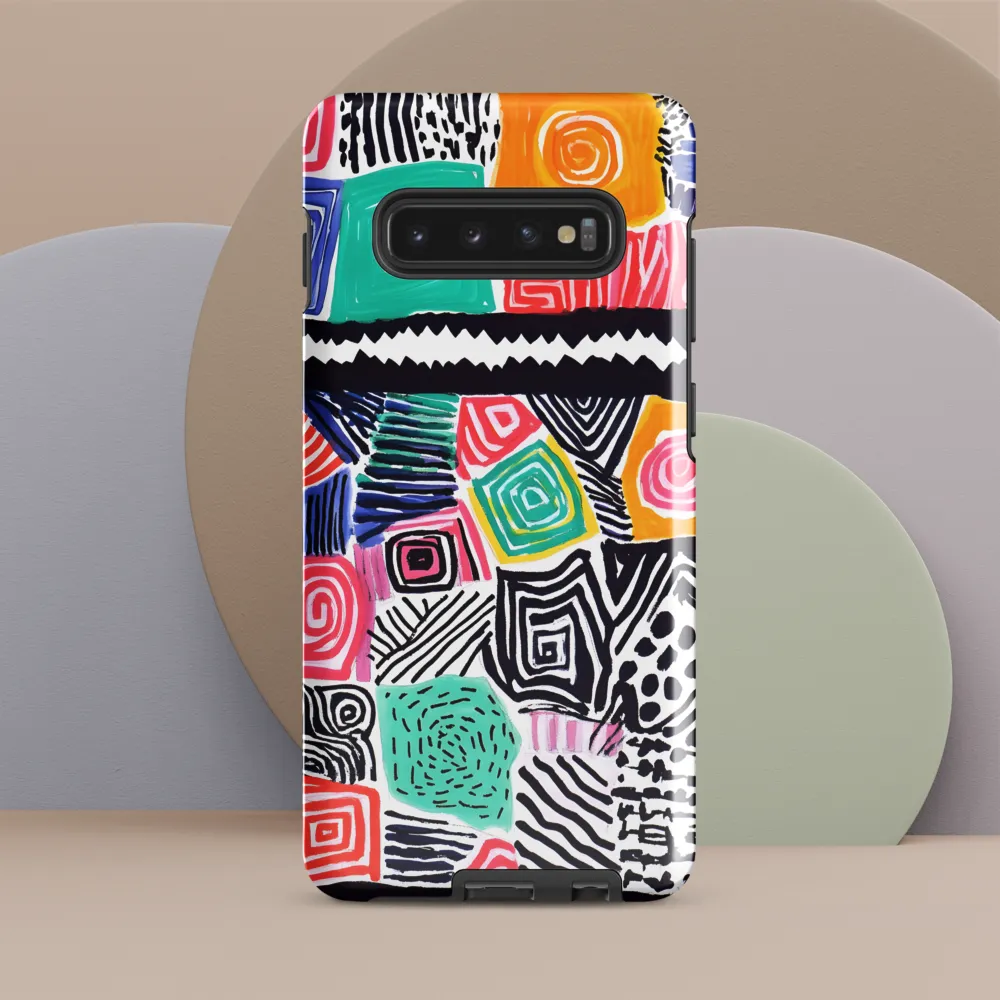 Rhythms of Color and Form | Phone Case |  S10 Plus | Tough Case | Glossy