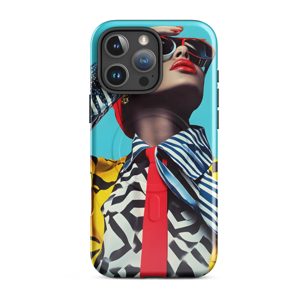 Chic Confidence in Bold Patterns