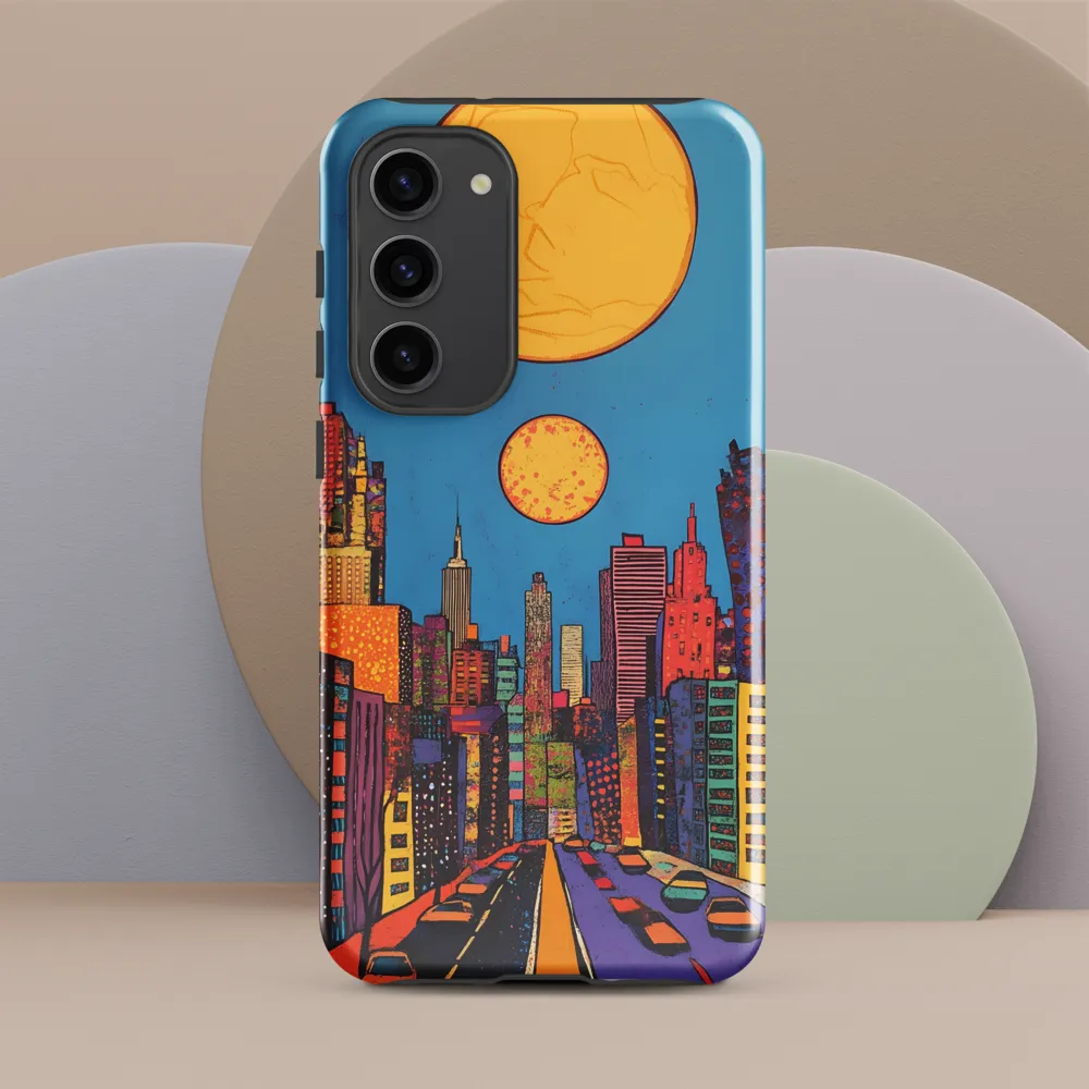 Urban Vibrance: A Pop Art Cityscape