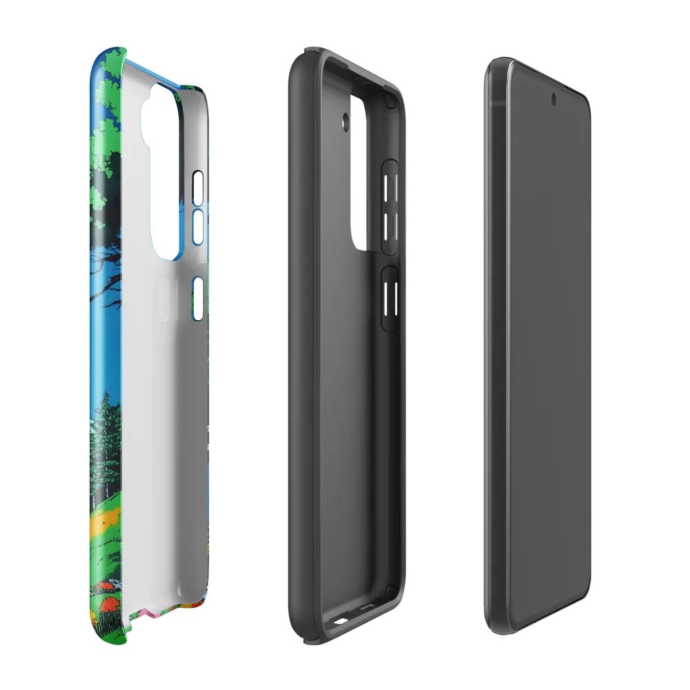 Serenity in Nature | Phone Case |  S21 FE | Tough Case | Glossy