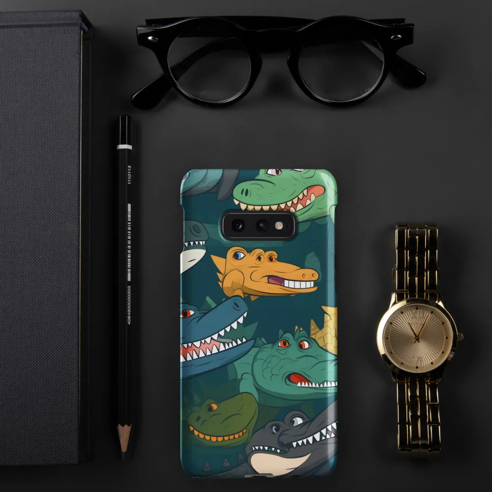 Cheerful Crocodilian Parade
