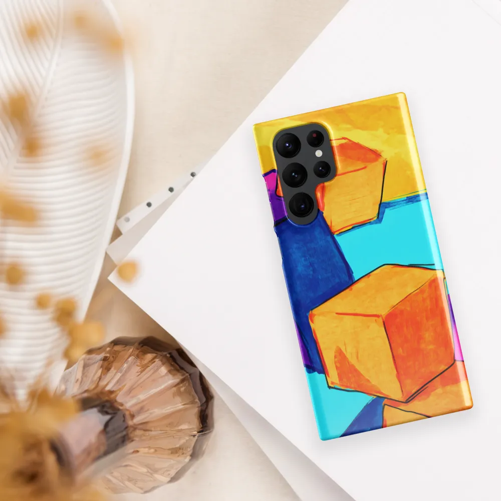 Playful Cubes in Vibrant Harmony