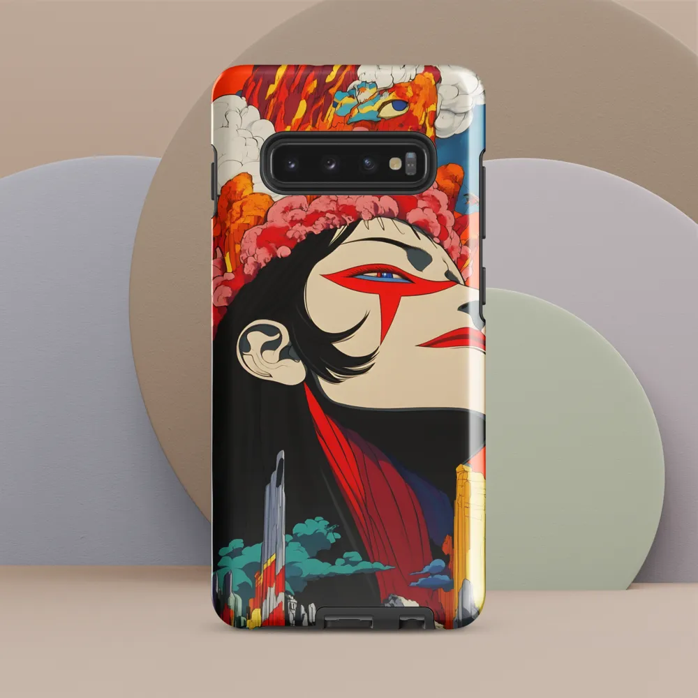 Eruption of Power | Phone Case |  S10 Plus | Tough Case | Glossy